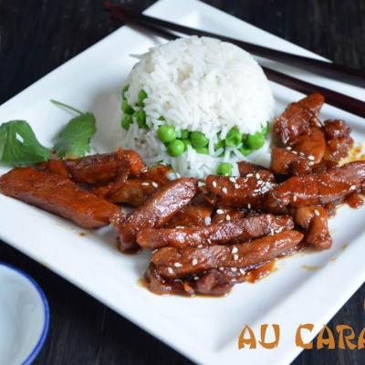 Porc au caramel